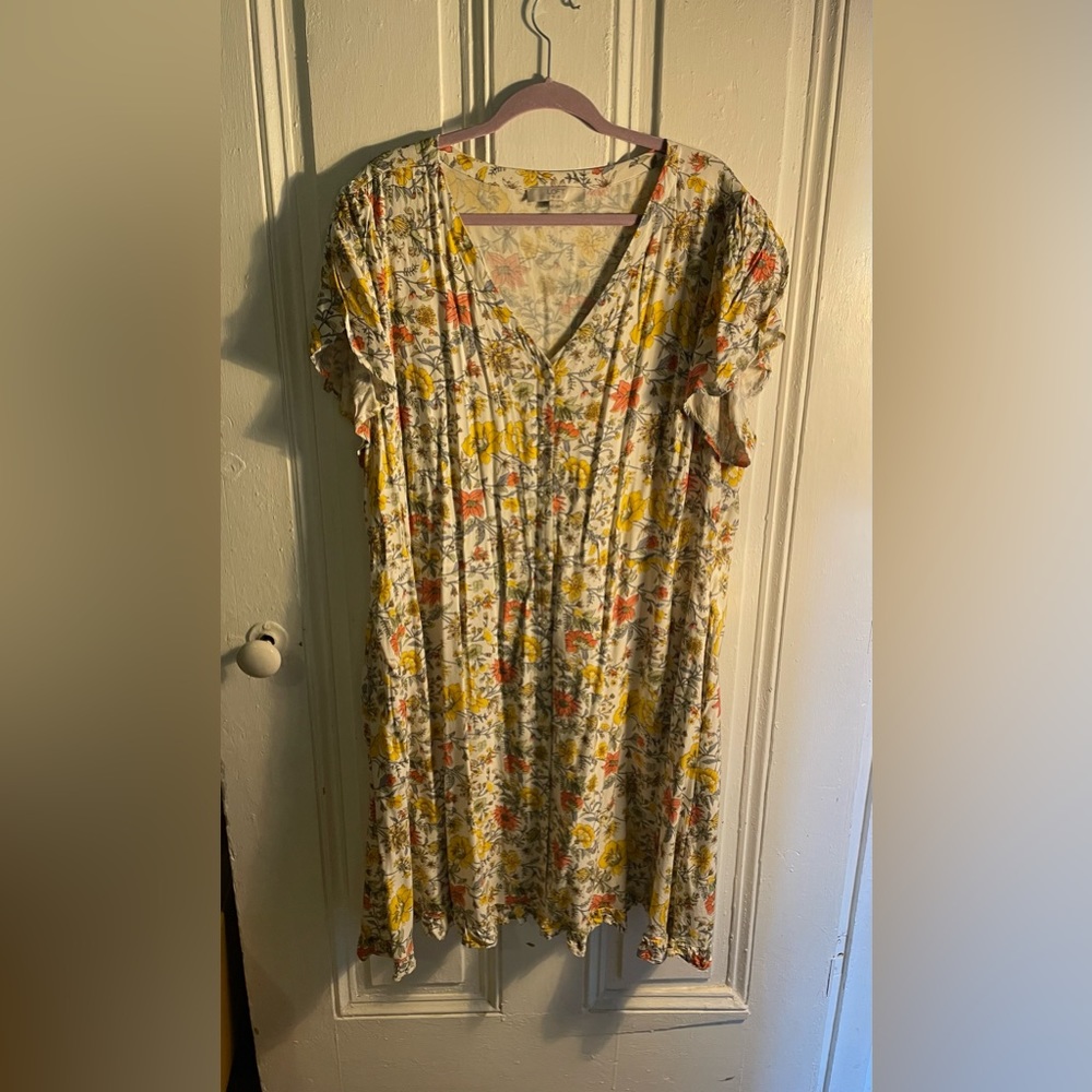 LOFT Floral Dress